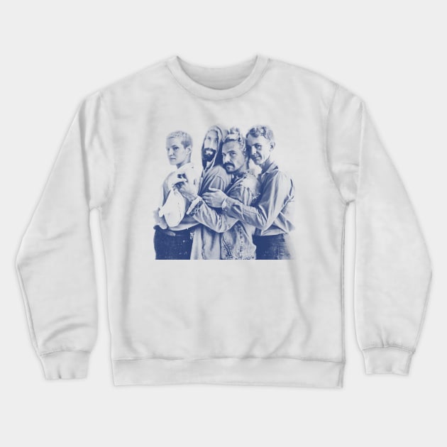 Big Thief Blue Vintage Crewneck Sweatshirt by Enzy Diva